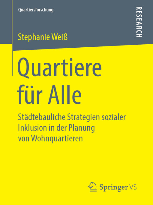 Title details for Quartiere für Alle by Stephanie Weiß - Available